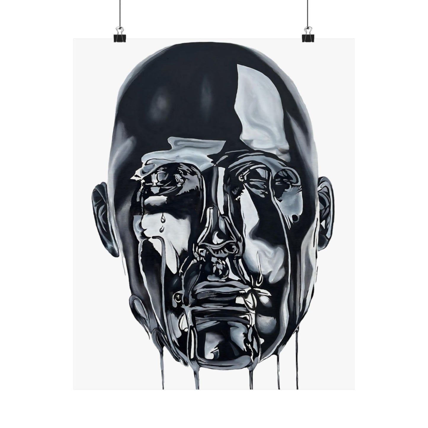 Chrome Dome Satin Poster