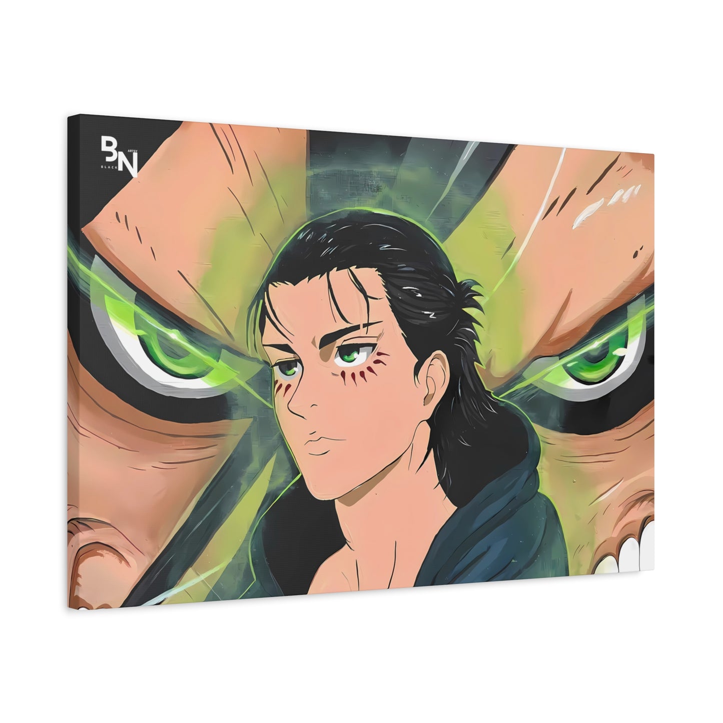 Eren Yeager Attack on Titan Wall Art Canvas Print