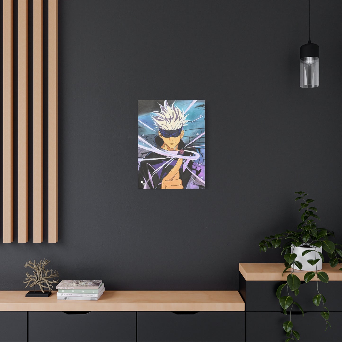 Canvas Painting - Gojo Infinite Domain from JJK