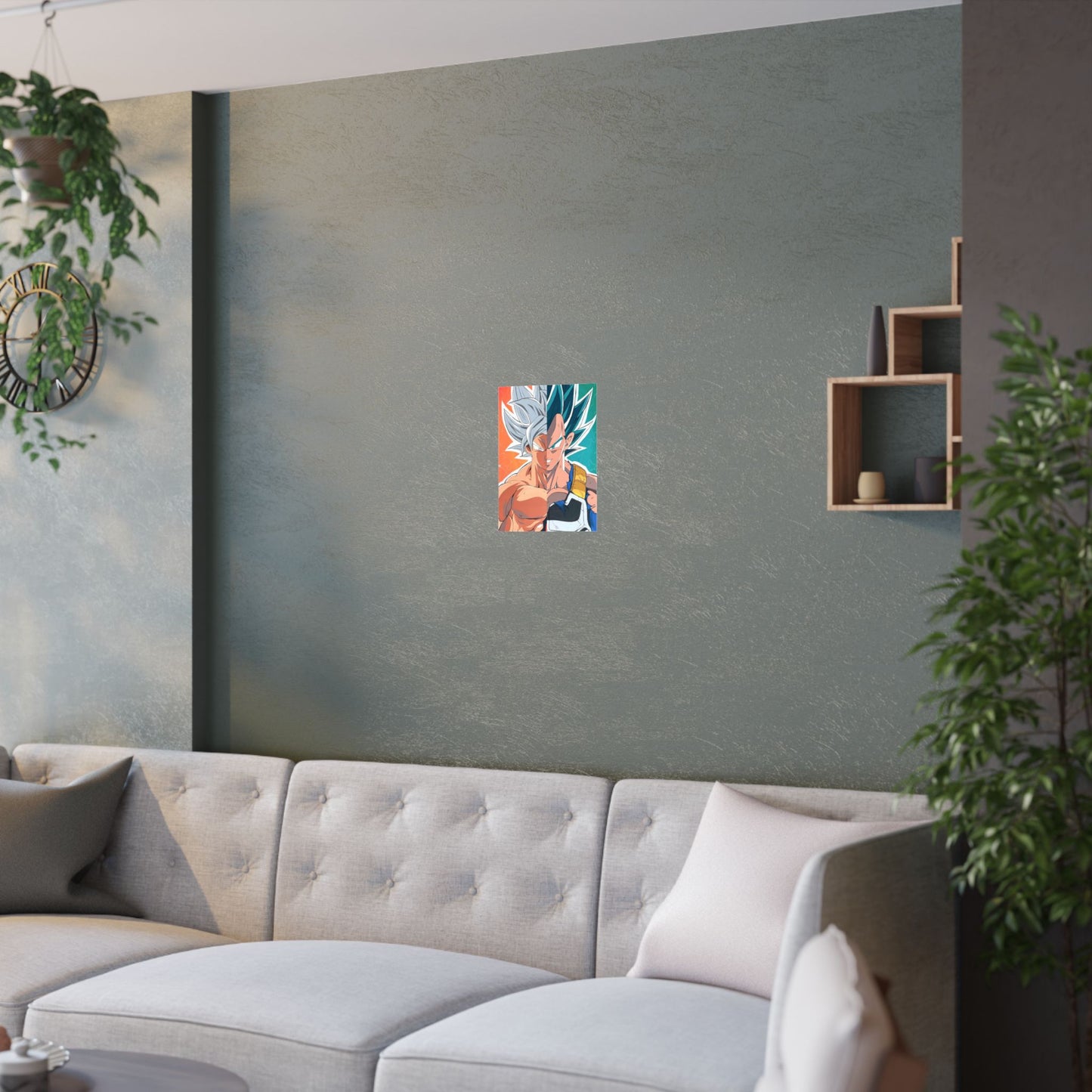 DBZ Split Satin Poster