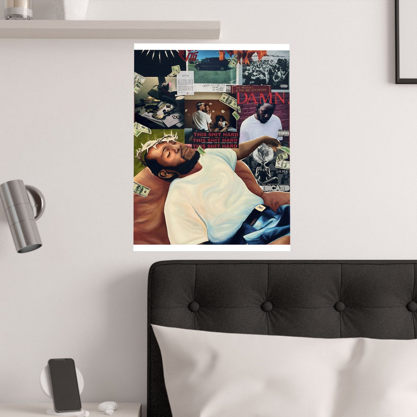 King Kendrick Satin Poster