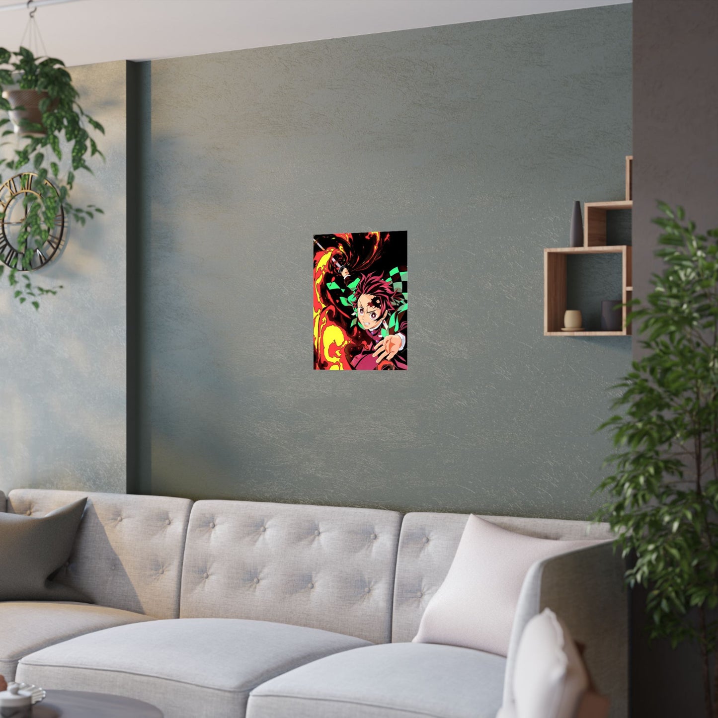 Demon Slayer Satin Poster