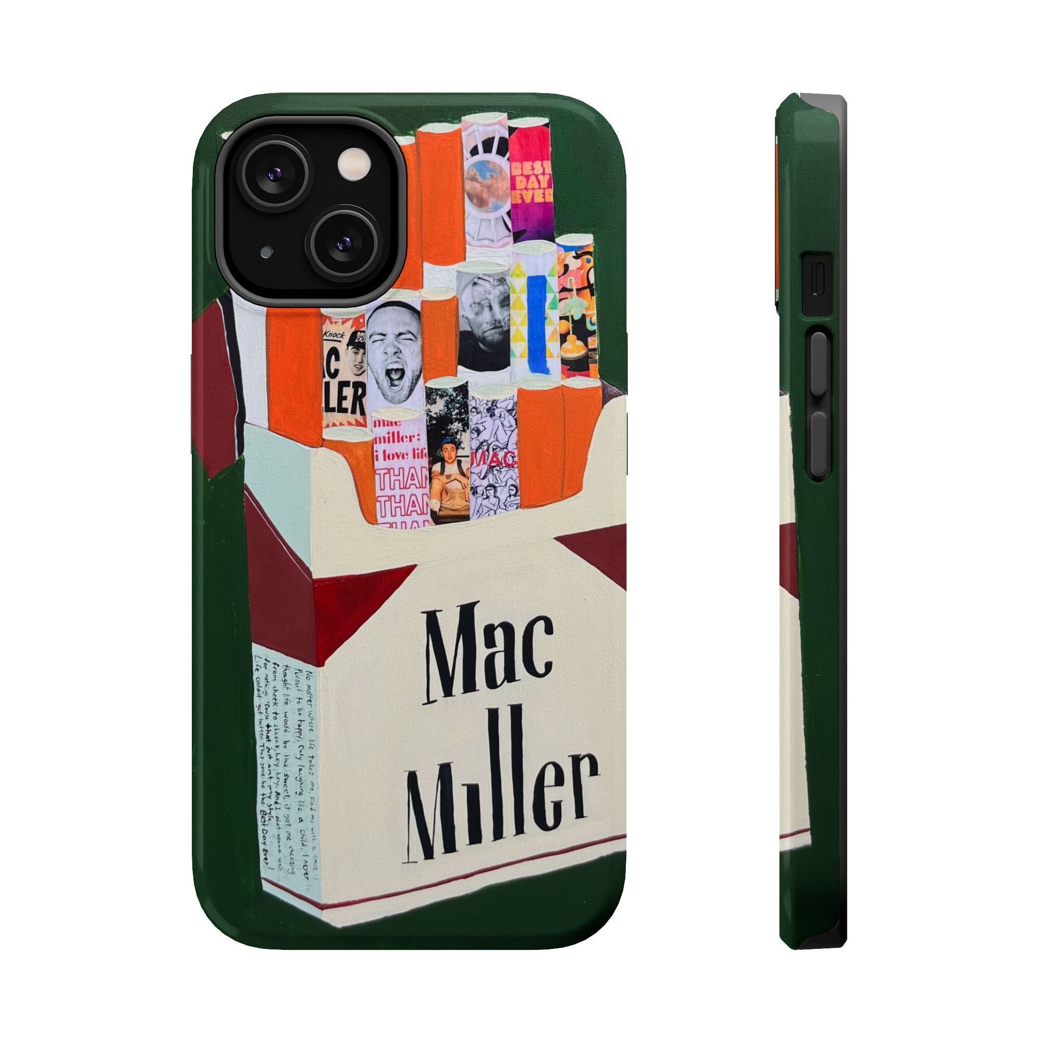 Marlboro Mac Miller MagSafe Tough Cases – Black N Artsy