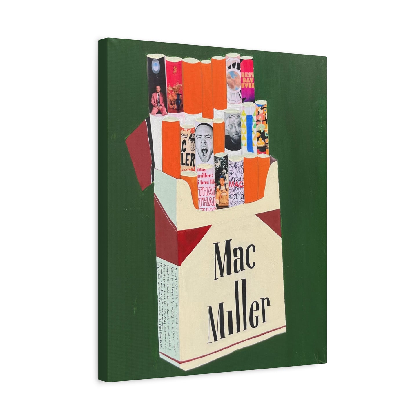 Marlboro Miller Canvas, Stretched, 1.25"