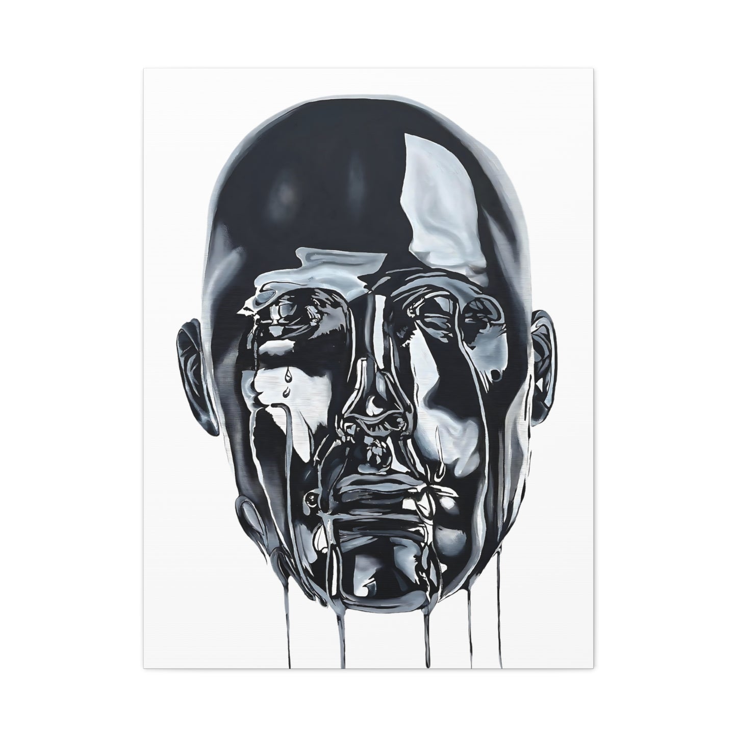 Chrome Dome Canvas Print