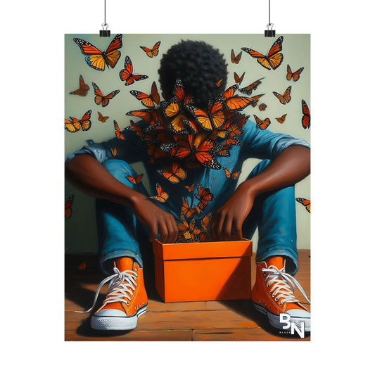 Lost Boy Satin Poster