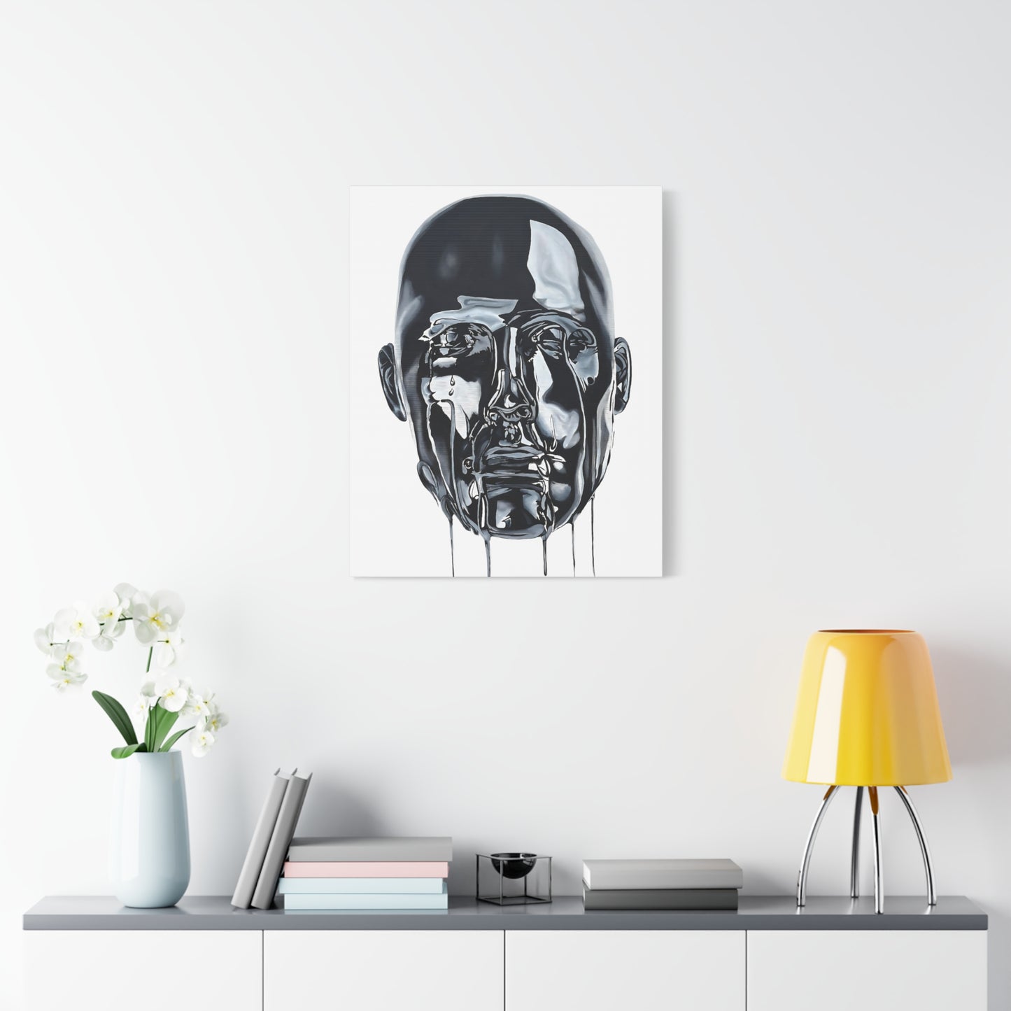 Chrome Dome Canvas Print