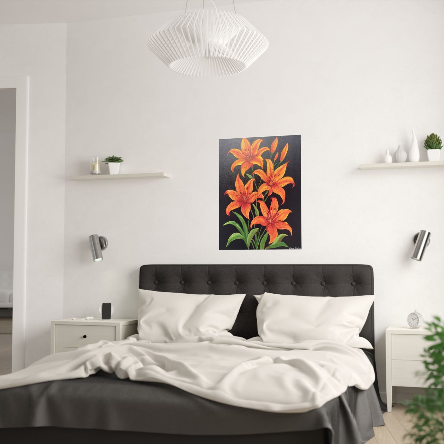 Tiger Lilly Satin Print
