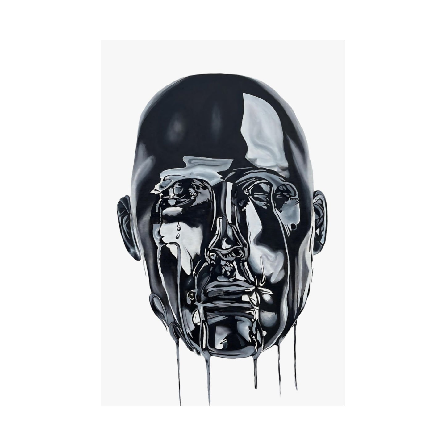 Chrome Dome Satin Poster
