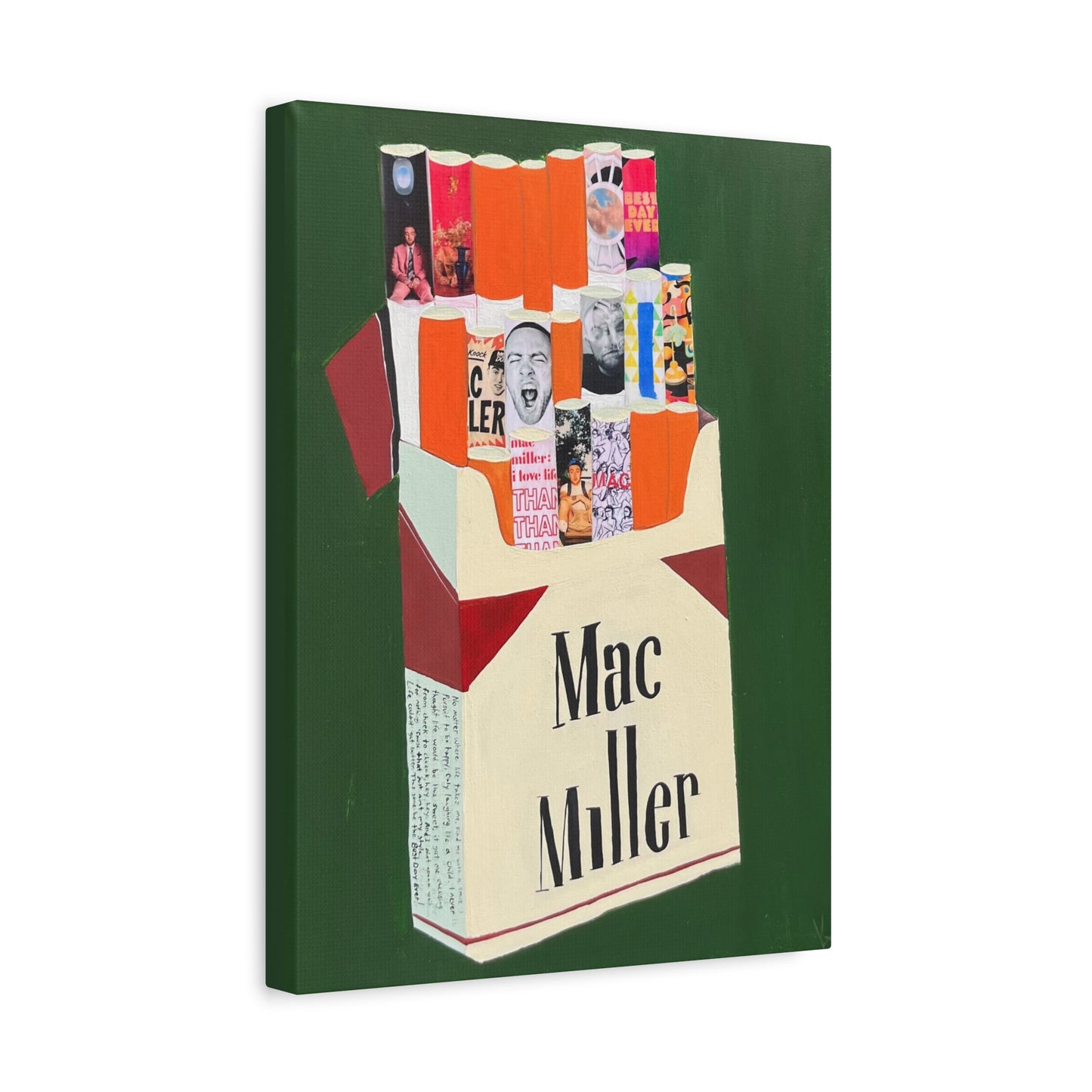 Marlboro Miller Canvas, Stretched, 1.25"