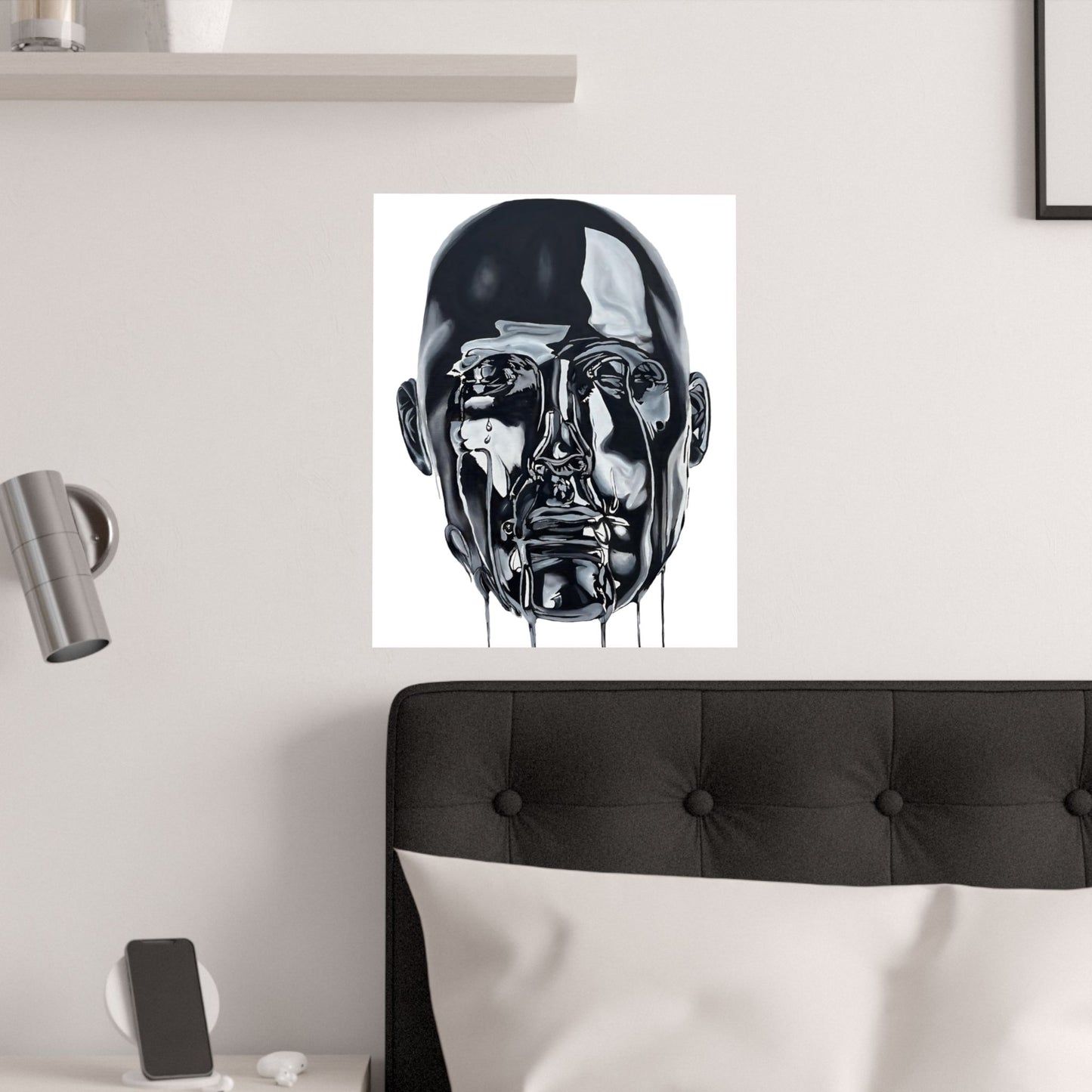 Chrome Dome Satin Poster