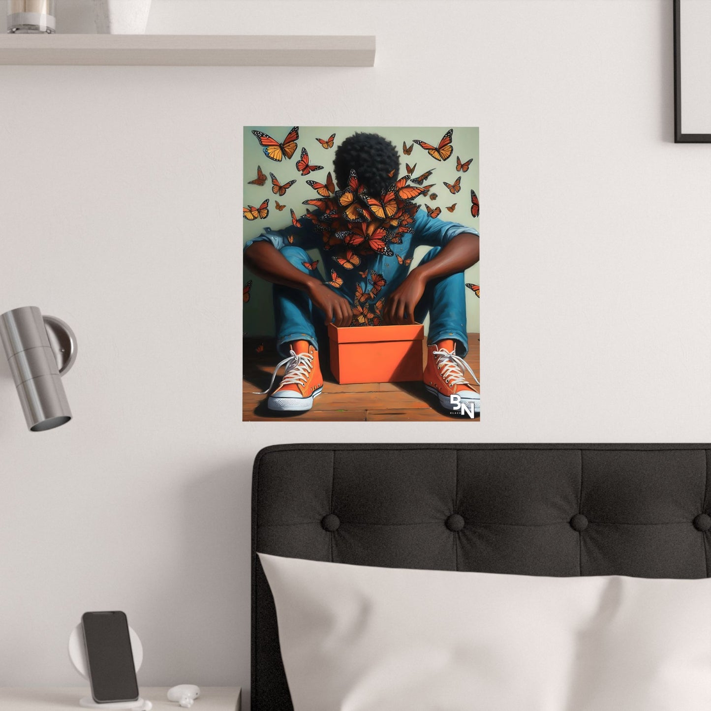Lost Boy Satin Poster