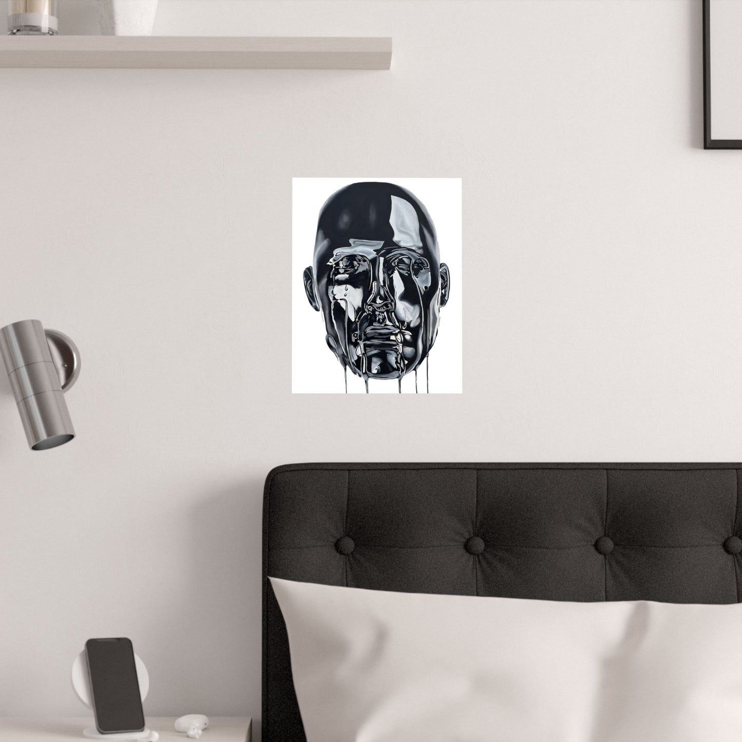 Chrome Dome Satin Poster