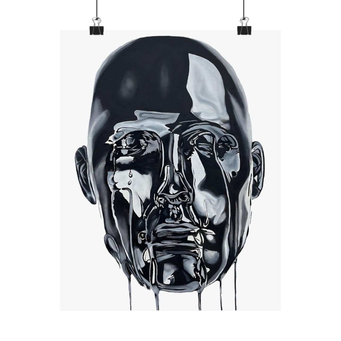 Chrome Dome Satin Poster