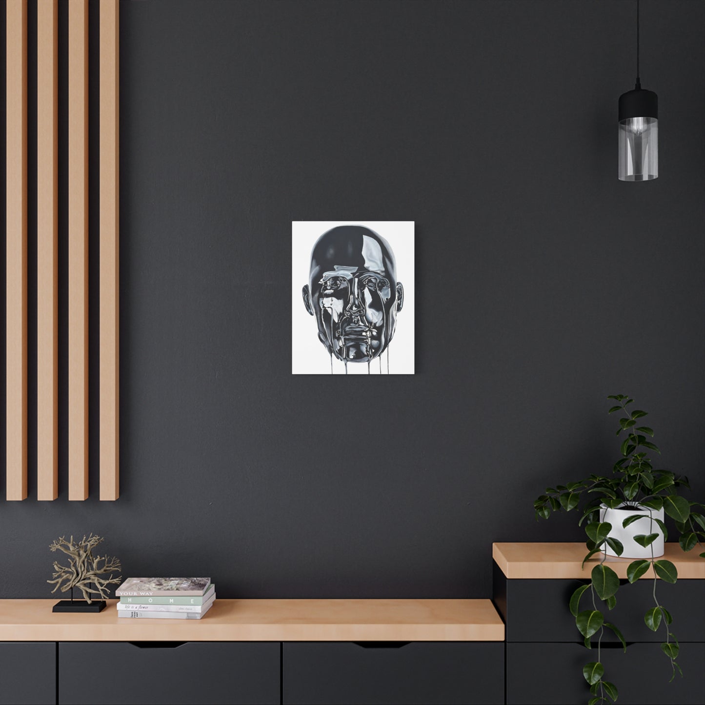 Chrome Dome Canvas Print