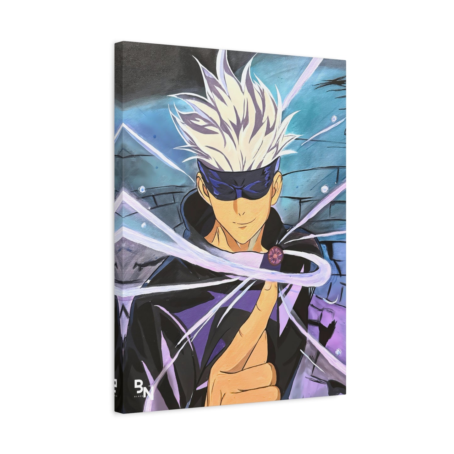 Canvas Painting - Gojo Infinite Domain from JJK