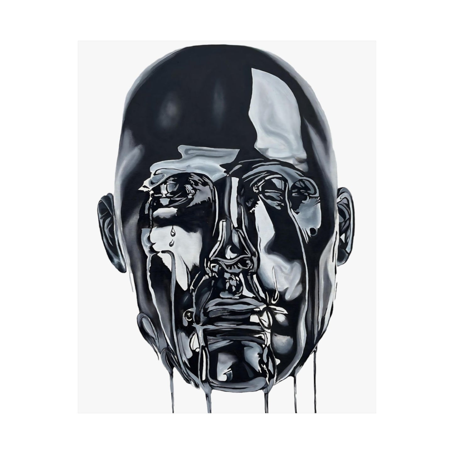 Chrome Dome Satin Poster