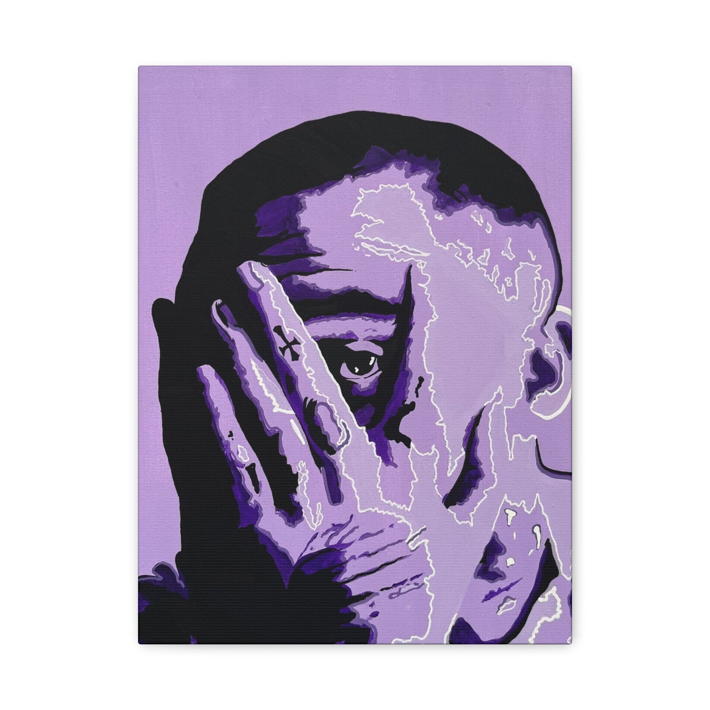 Mac Miller Canvas, Stretched, 1.25"