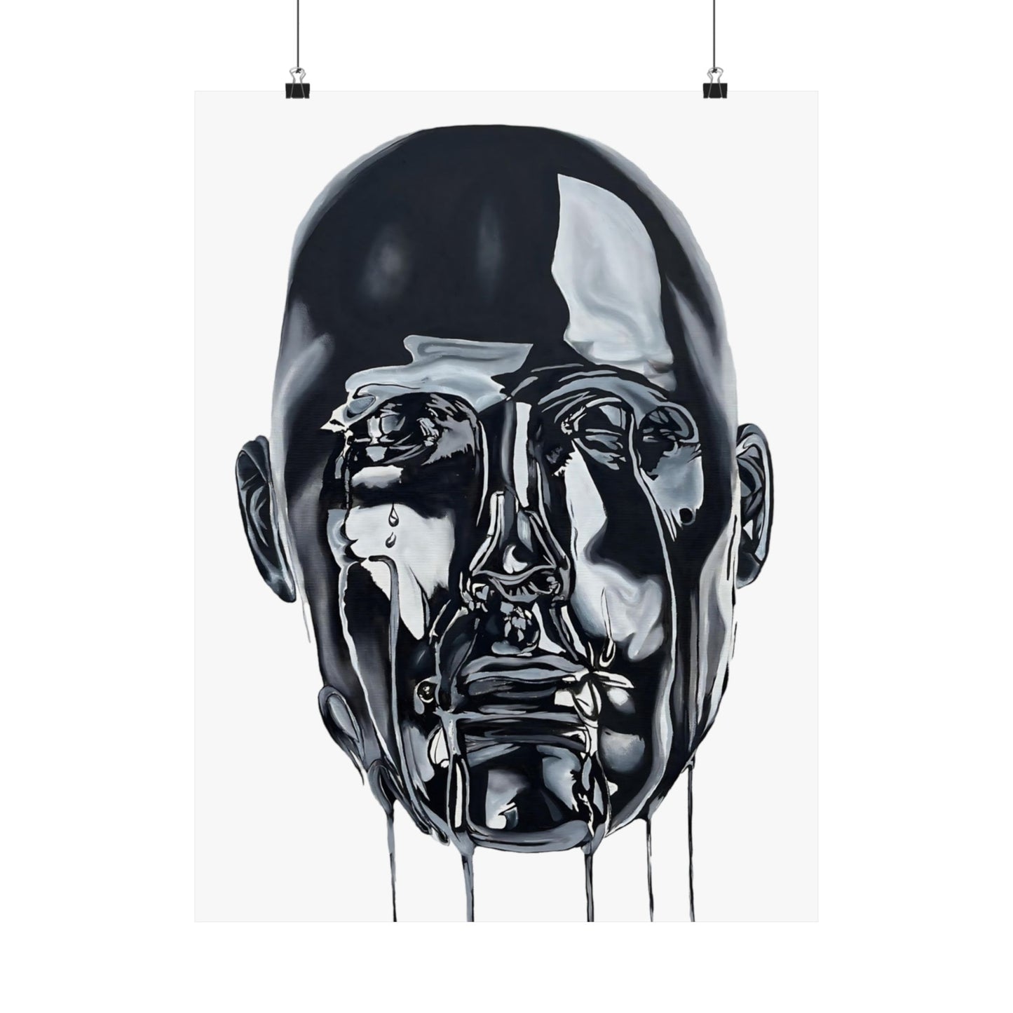 Chrome Dome Satin Poster