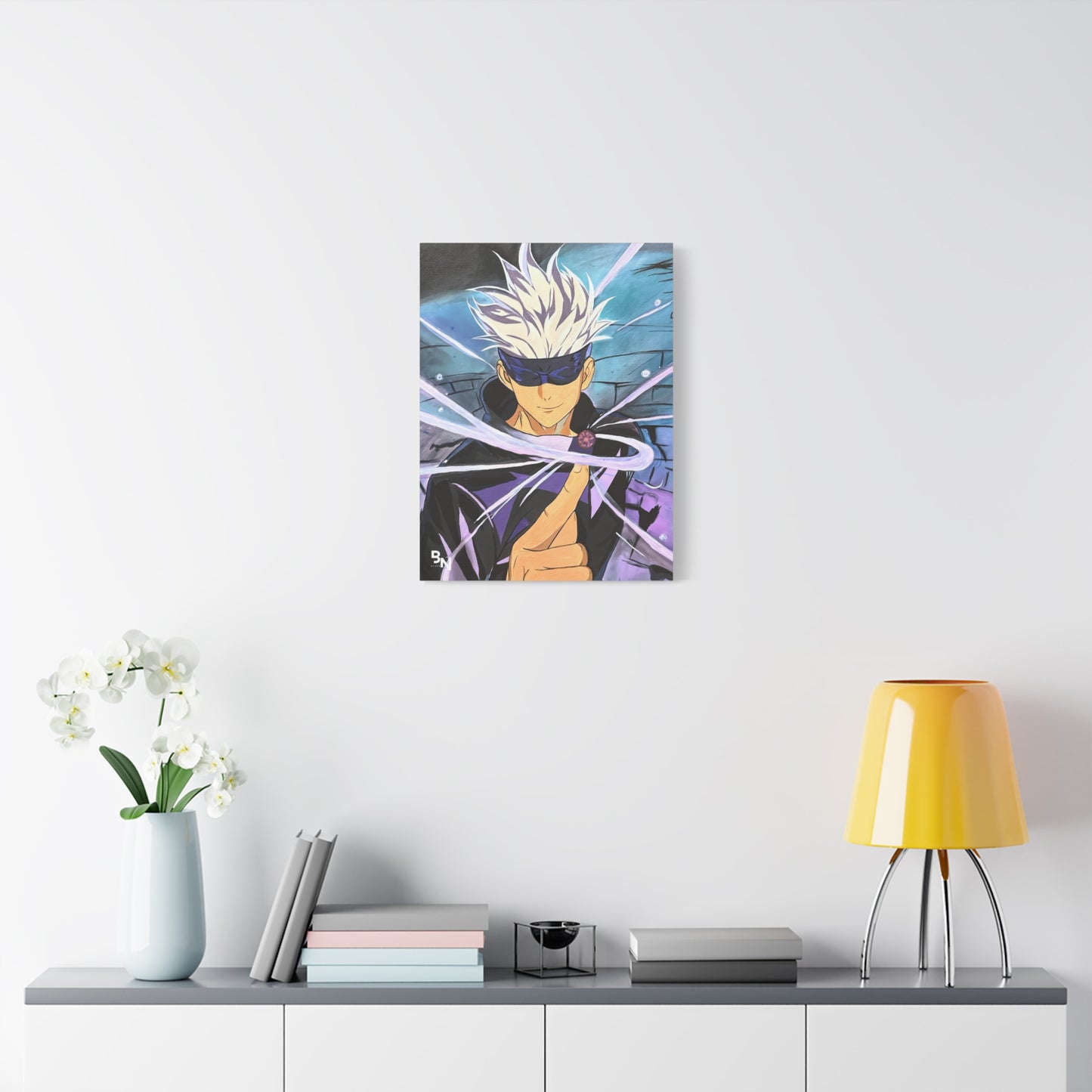 Canvas Painting - Gojo Infinite Domain from JJK