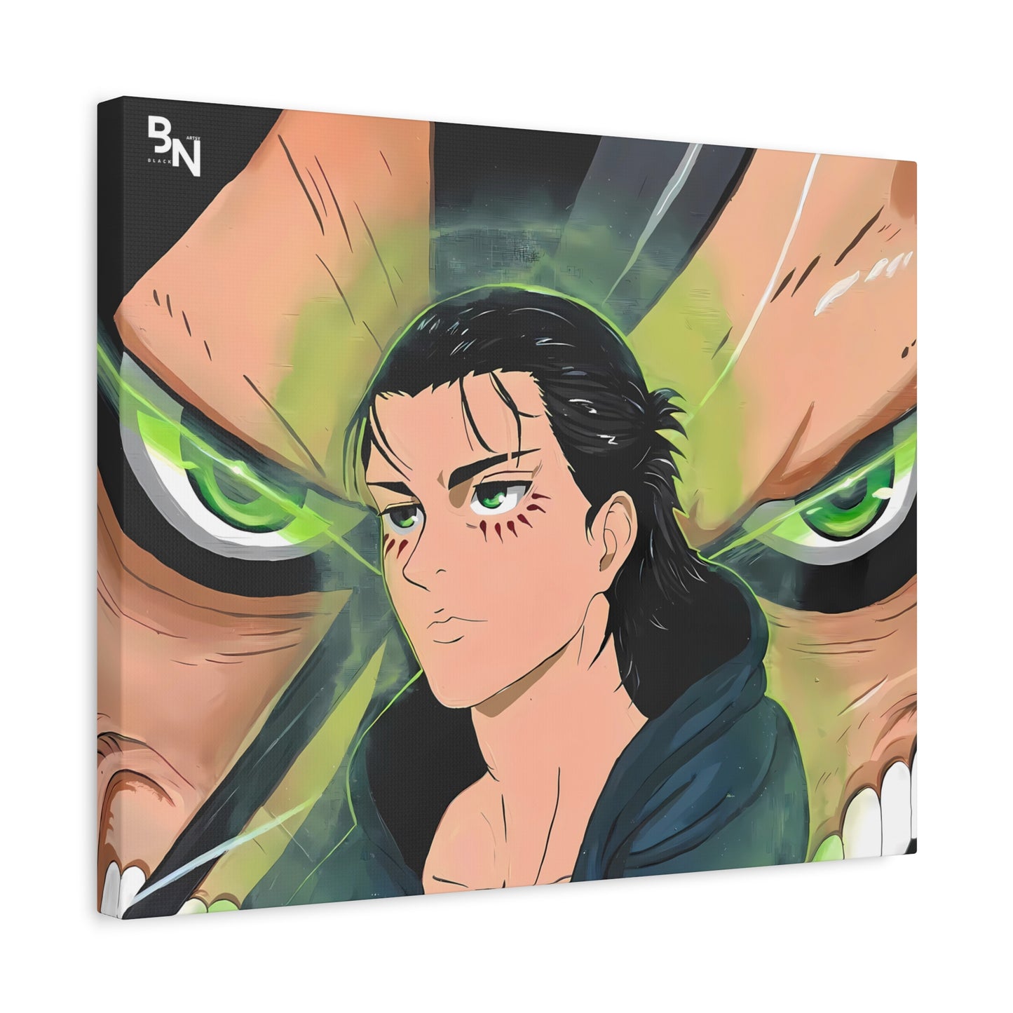 Eren Yeager Attack on Titan Wall Art Canvas Print