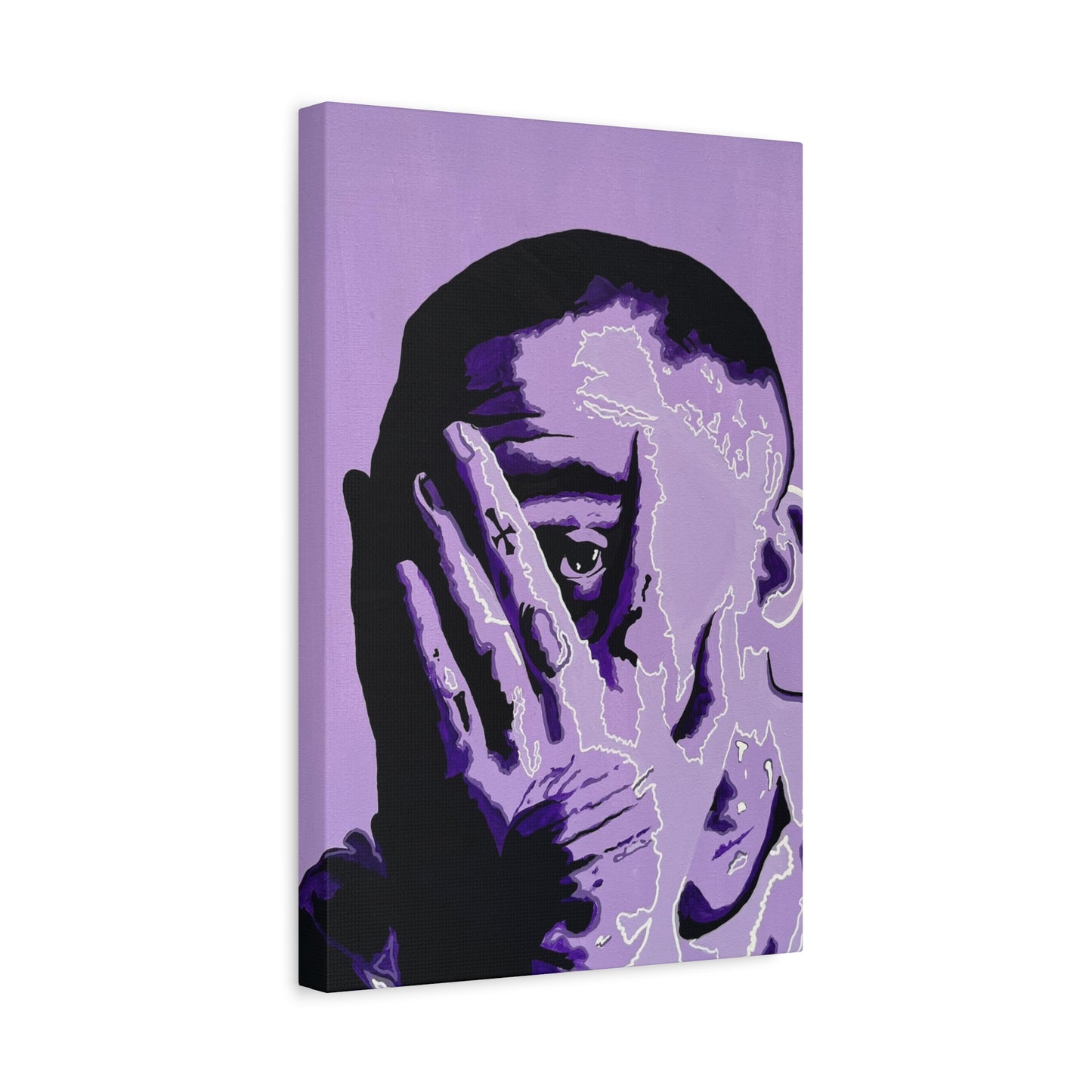 Mac Miller Canvas, Stretched, 1.25"