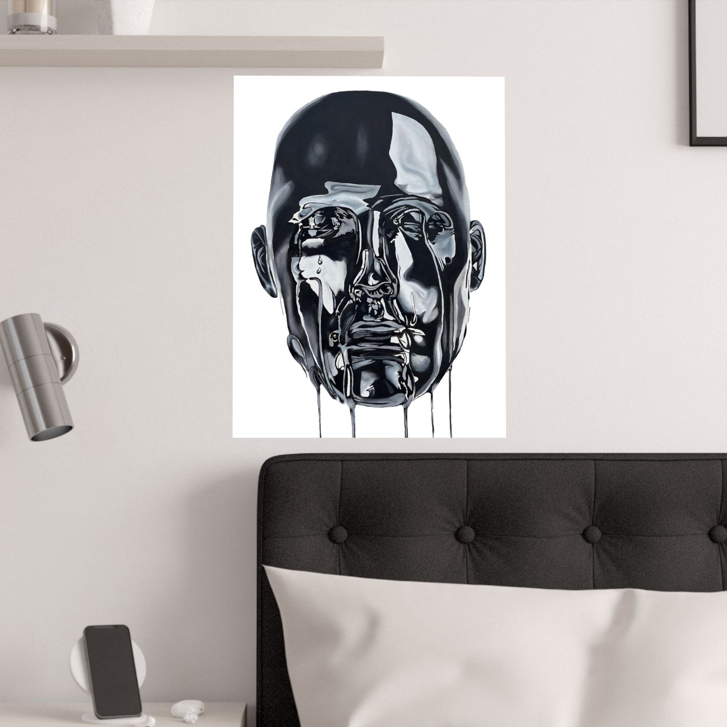 Chrome Dome Satin Poster