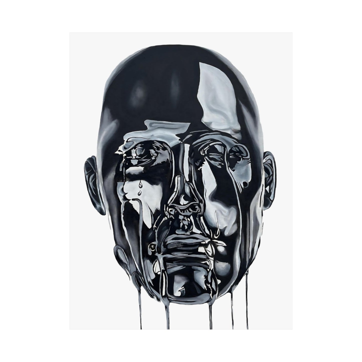 Chrome Dome Satin Poster