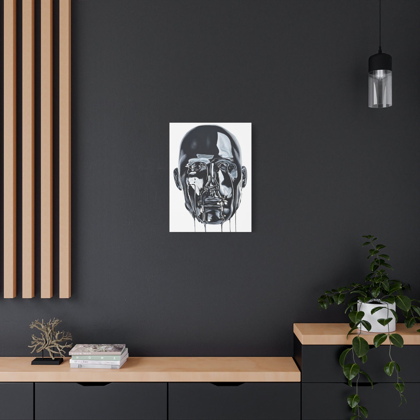 Chrome Dome Canvas Print