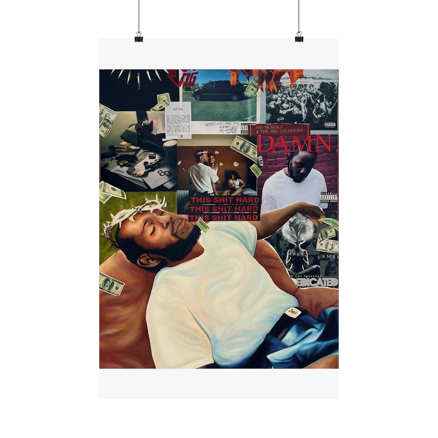 King Kendrick Satin Poster