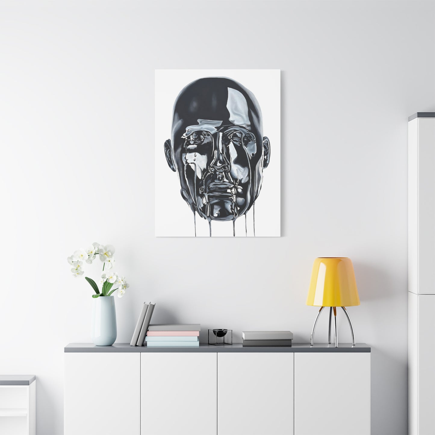 Chrome Dome Canvas Print