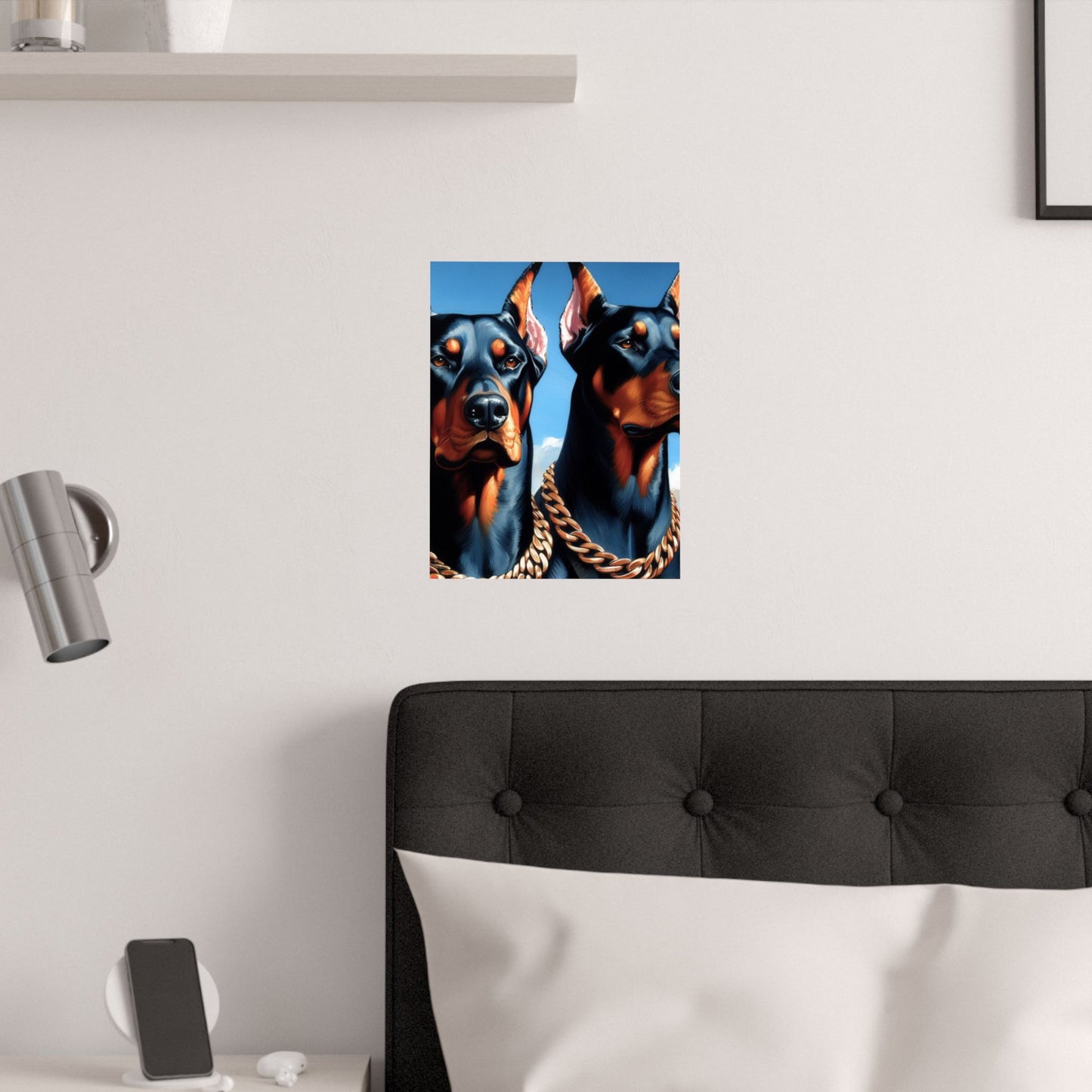 For all the Dogs Satin Poster