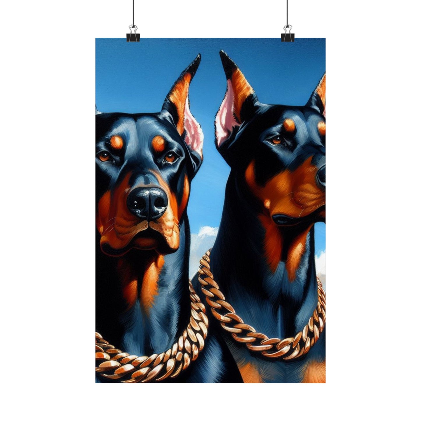 For all the Dogs Satin Poster