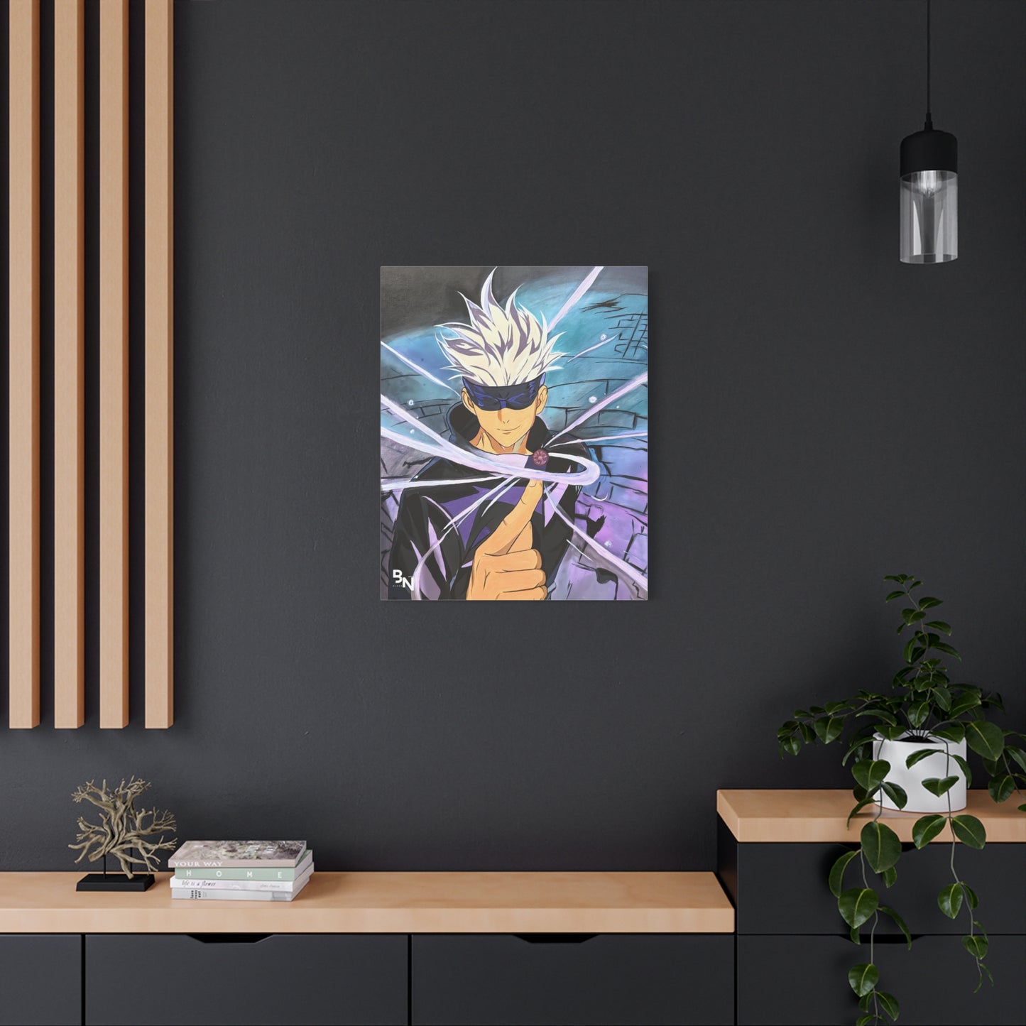 Canvas Painting - Gojo Infinite Domain from JJK