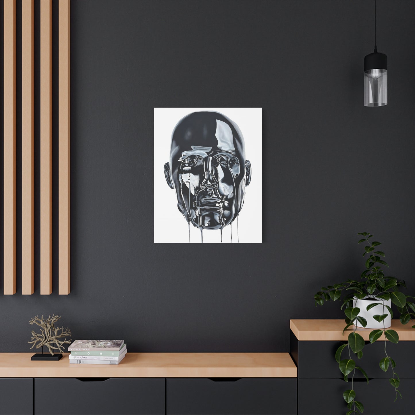 Chrome Dome Canvas Print