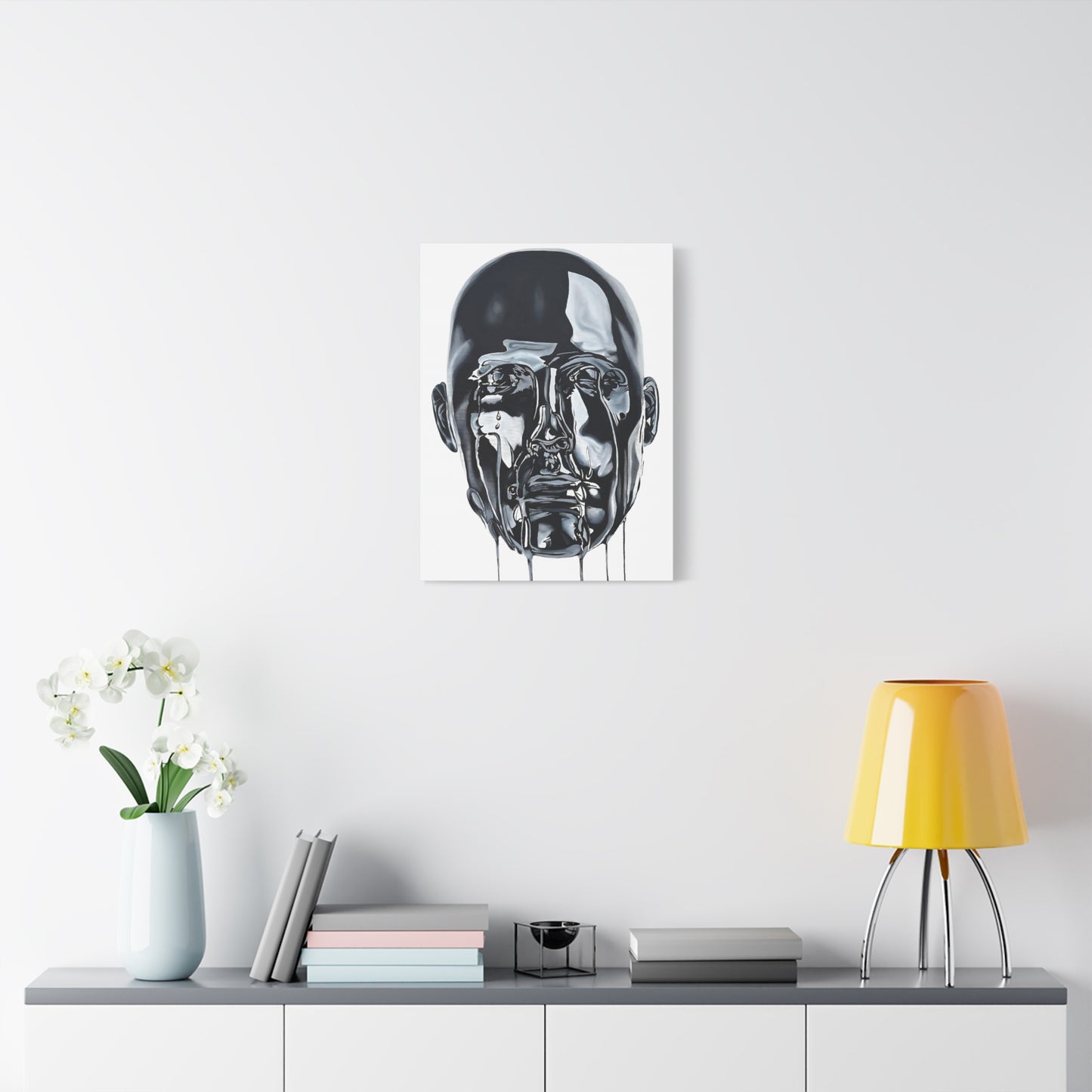 Chrome Dome Canvas Print