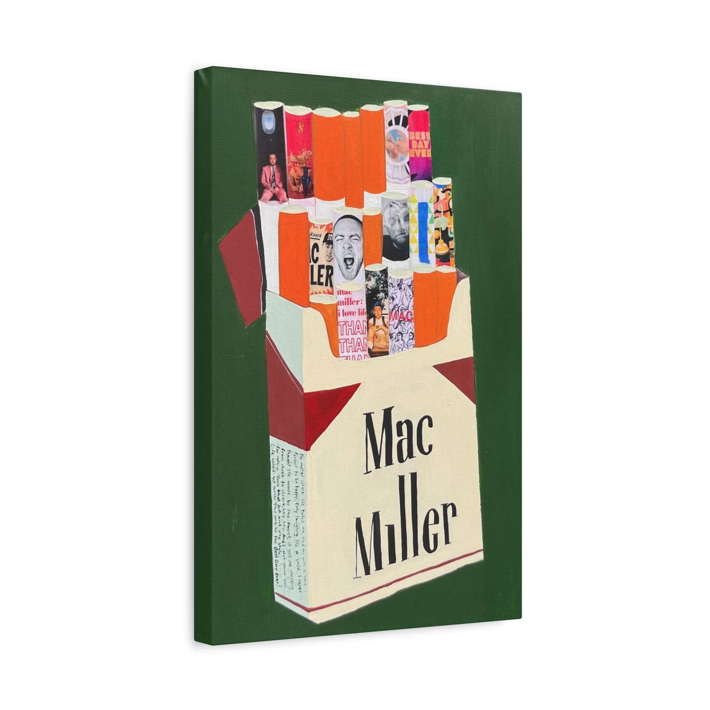 Marlboro Miller Canvas, Stretched, 1.25"