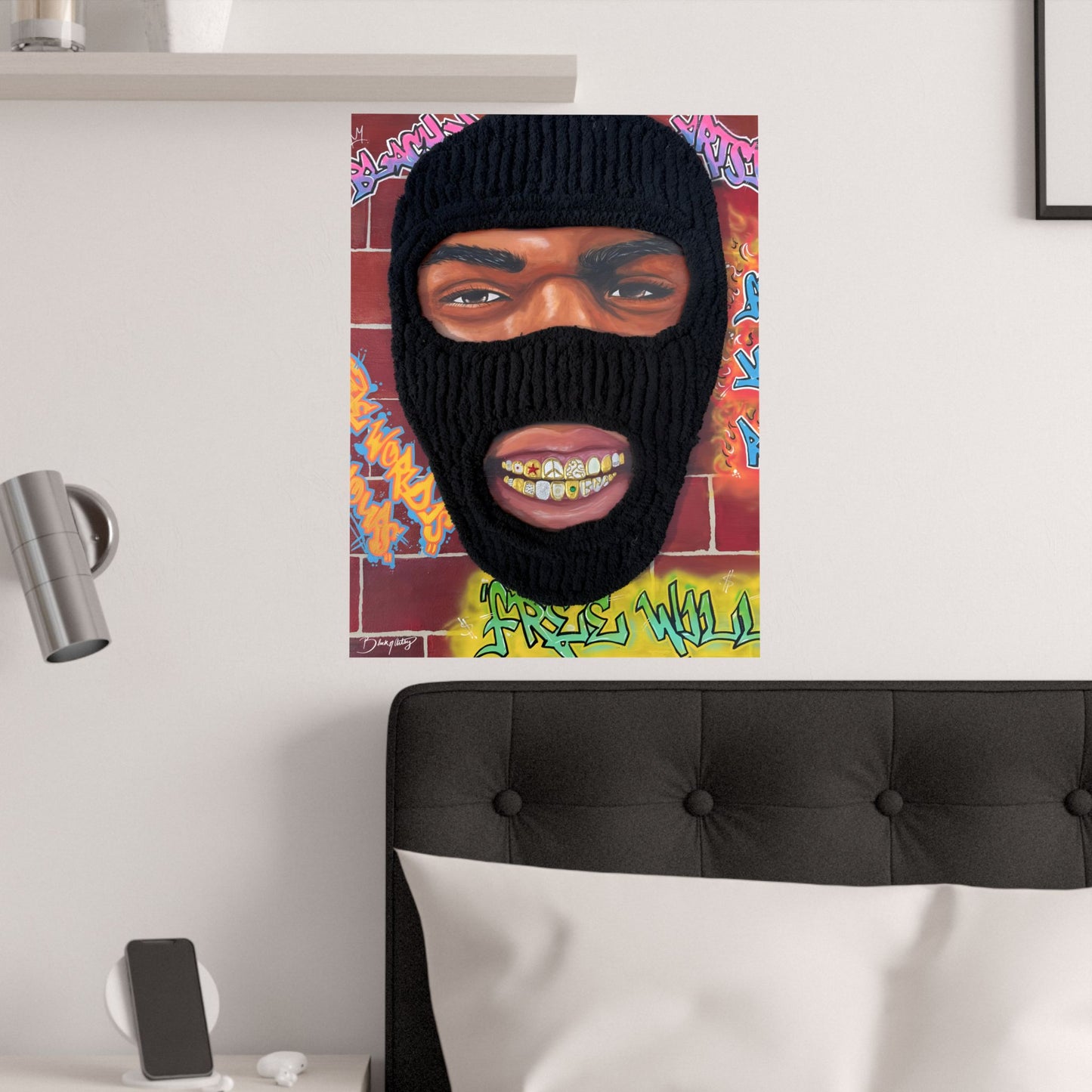 Brick by Brick Sheisty Collection - Satin Print