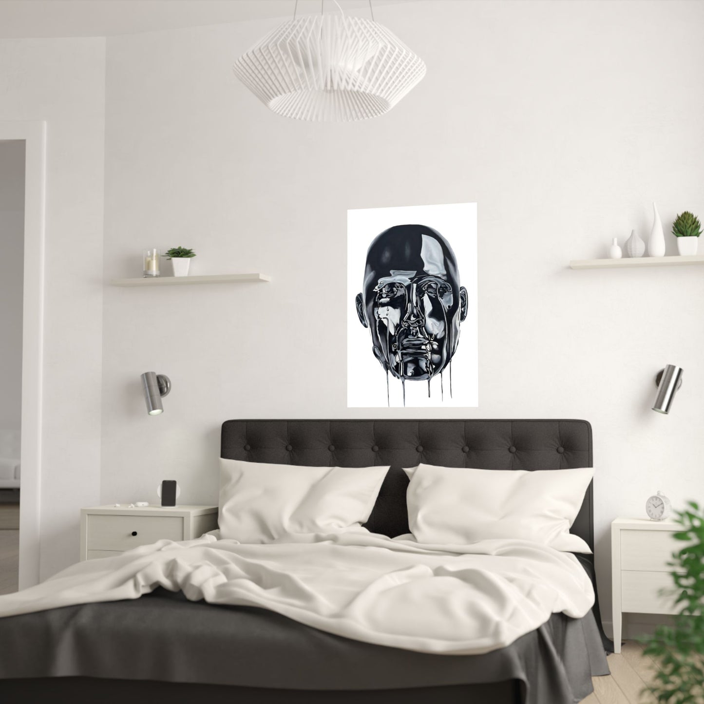 Chrome Dome Satin Poster