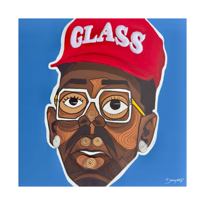 “GLASS” Original Art Satin Print