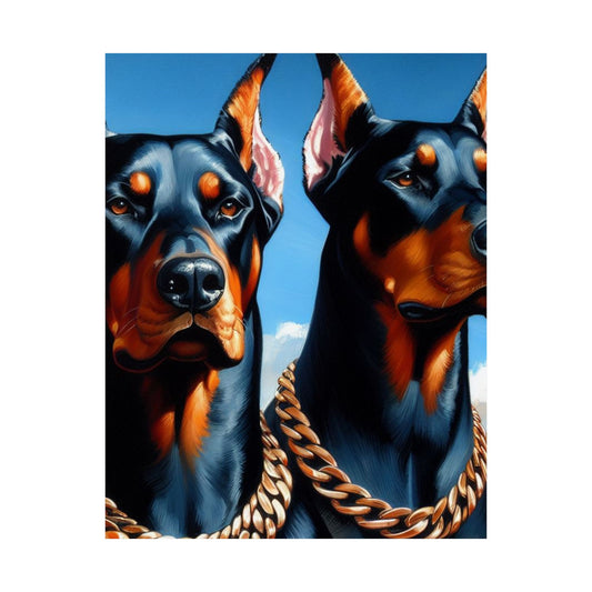 For all the Dogs Satin Poster