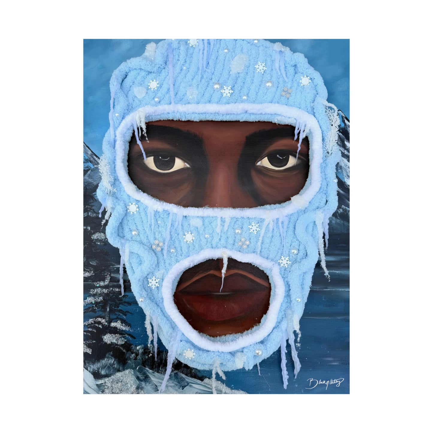 Icey Boy Sheisty Collection - Satin Print