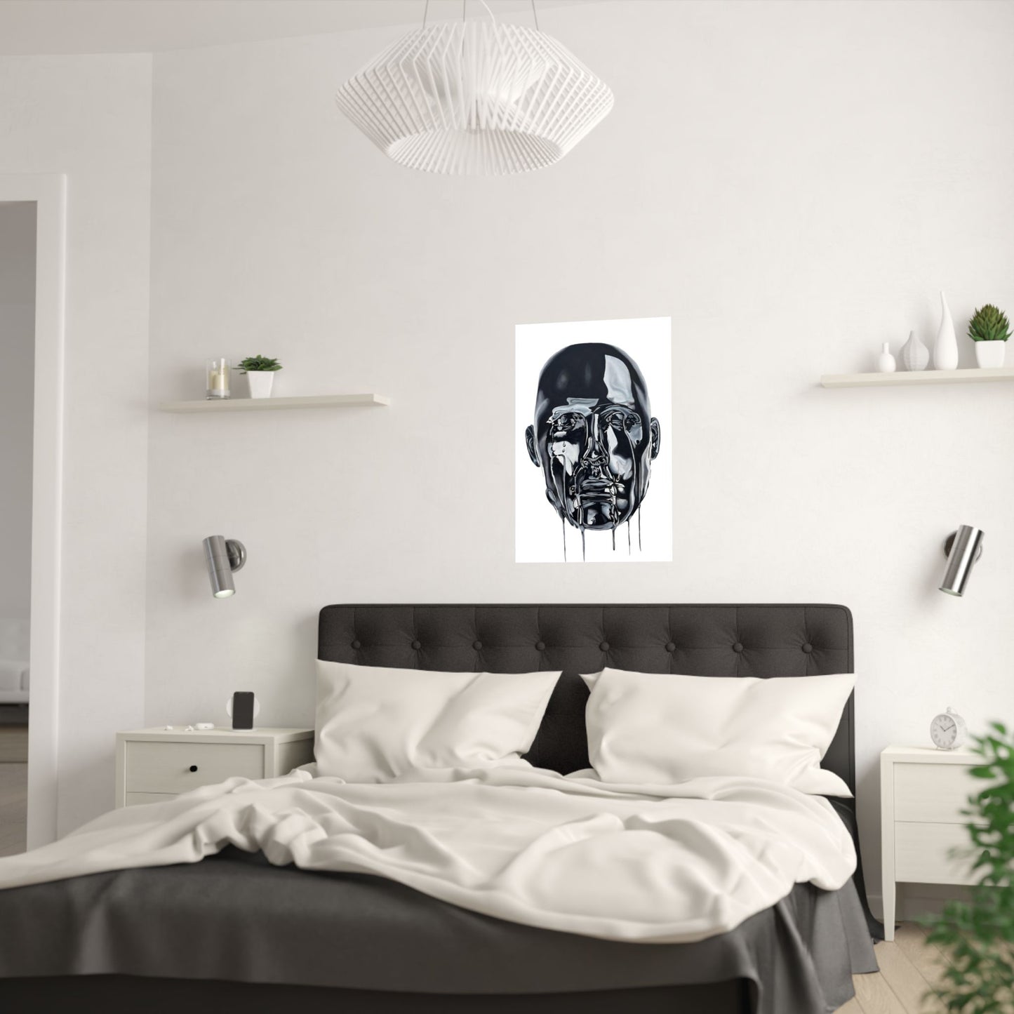 Chrome Dome Satin Poster