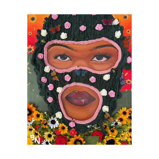 Flower Girl original artwork by Black N Artsy — temporary product image