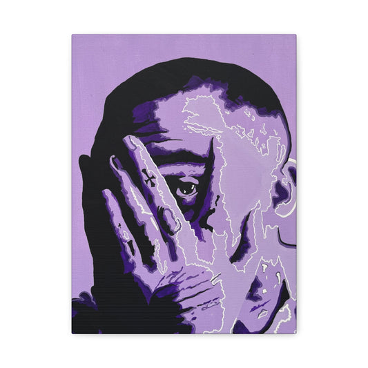 Mac Miller Canvas, Stretched, 1.25"