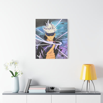 Canvas Painting - Gojo Infinite Domain from JJK