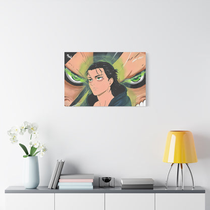 Eren Yeager Attack on Titan Wall Art Canvas Print