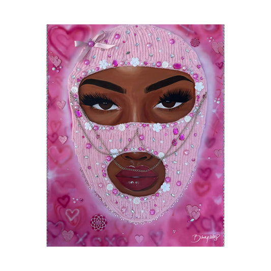 Pink Privilege original artwork by Black N Artsy — temporary product image